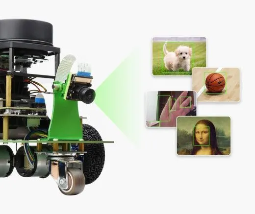 Профессиональный ROS-робот JetBot ROS AI Kit B с контроллером Waveshare Jetson Nano
