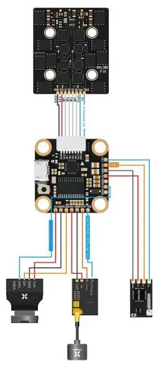 Полетный контроллер Foxeer F722 V4 Mini (ICM42688)