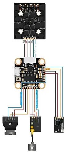 Полетный контроллер Foxeer F722 V4 Mini (ICM42688)