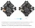 Полетный контроллер BETAFPV F3 Brushed Frsky D8 (SBUS) плата с приемником и OSD