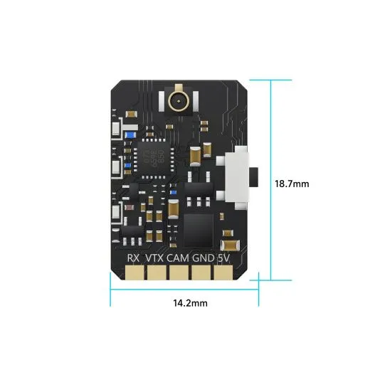 Видеопередатчик GEPRC RAD Tiny 5.8G 400mW VTX