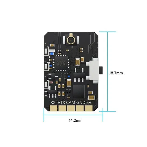 Видеопередатчик GEPRC RAD Tiny 5.8G 400mW VTX