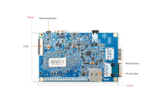 Микрокомпьютер Orange Pi 4B