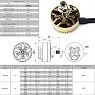Бесколлекторный мотор DarwinFPV 2507 1850KV