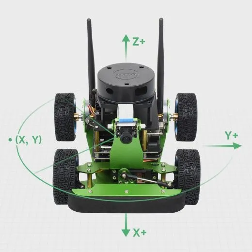 Гоночный ROS-робот JetRacer ROS AI Kit B с контроллером Waveshare Jetson Nano