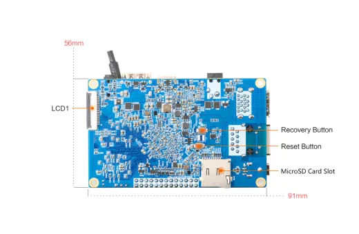 Микрокомпьютер Orange Pi 4 LTS