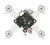 Плата AIO Foxeer Reaper V4 (F745 + 35A, MPU6000)