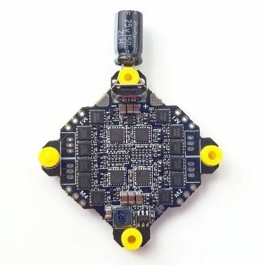 Интегрированная система DarwinFPV 15A 1-3S F411 Ultralight/Whoop AIO