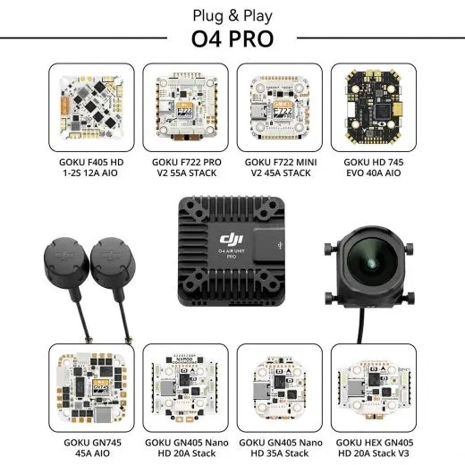 Полетный контроллер и ESC стек GOKU GN405 Nano HD 20A V3