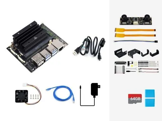Полный комплект разработчика Jetson Nano Dev Kit A (с Wi-Fi, охлаждением и питанием)