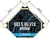 Видеопередатчик BETAFPV A03 (400 мВт 5.8G VTX)