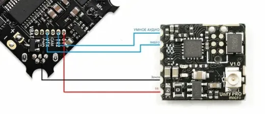 Полетный контроллер BETAFPV F4 Brushed (без приемника + OSD)