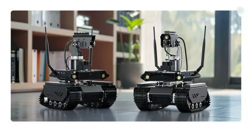 Гусеничный робот UGV Beast ROS 2 Kit с ИИ-модулем Jetson Orin Nano 4GB