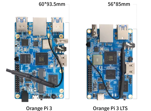 Микрокомпьютер Orange Pi 3 LTS