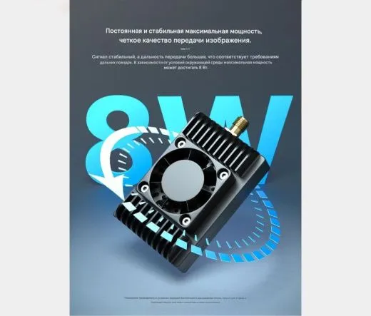 Передатчик Avenger 3–6S 5.8G VTX 8W