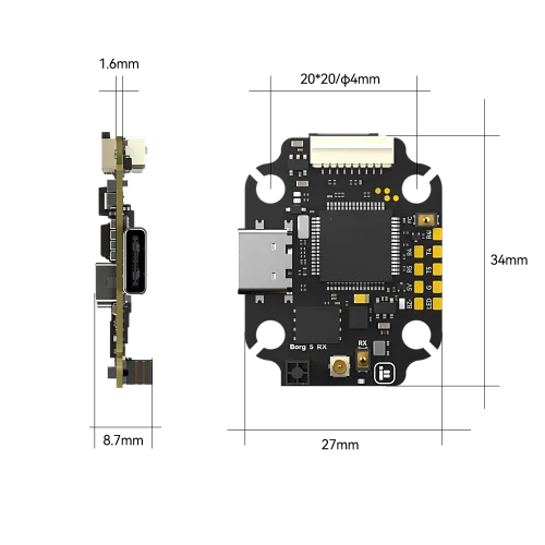 Стек Borg 5S RX (регулятор 60R 4-в-1)