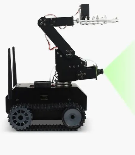 Гусеничный AI-робот JETANK AI Kit B с манипулятором и контроллером Waveshare Jetson Nano