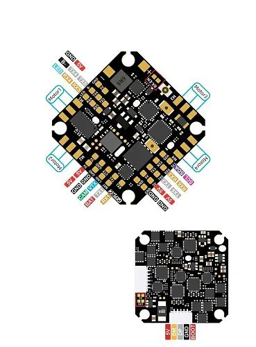 Полетный контроллер GEPRC TAKER F405 20A ELRS2.4G AIO