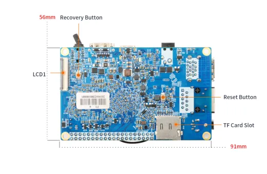 Микрокомпьютер Orange Pi 4