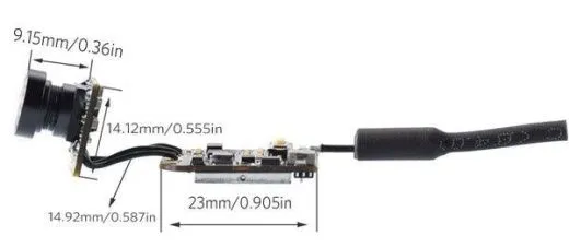 Камера BETAFPV Z02 AIO 5.8G VTX (с проводным подключением)