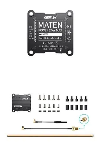 Видеопередатчик GEPRC MATEN 5.8G 2.5W VTX