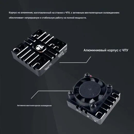 Видеопередатчик DarwinFPV Cement Ultra-Durable 5.8G 2.5W Waterproof VTX