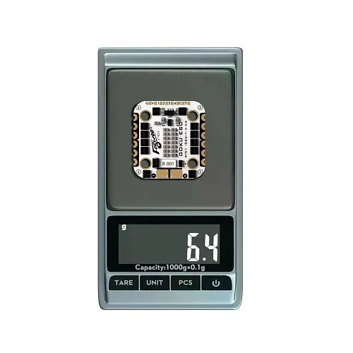 Полетный контроллер и ESC стек GOKU H743 PRO Mini 45A 20x20 Stack (AM32)