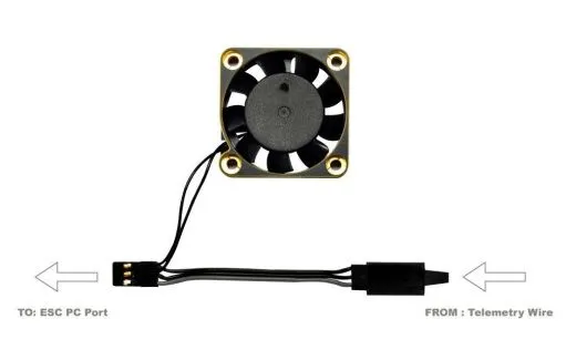 Высокоскоростной кулер Scorpion Hi-Speed Cooling Fan Alu (40 мм) V2