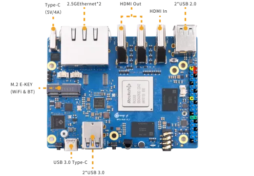 Микрокомпьютер Orange Pi 5 Plus