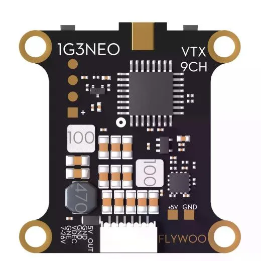 Аналоговый видеопередатчик Flywoo 1.2/1.3 ГГц 2W VTX-1G3