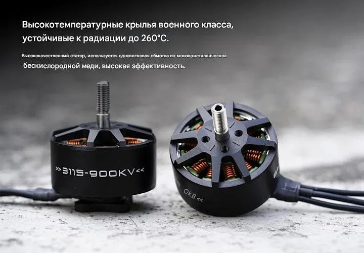 Мотор Foxeer Black Hornet 3115-900KV