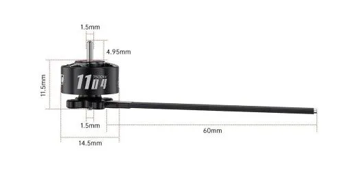 Мотор GEPRC SPEEDX2 1104 7500KV