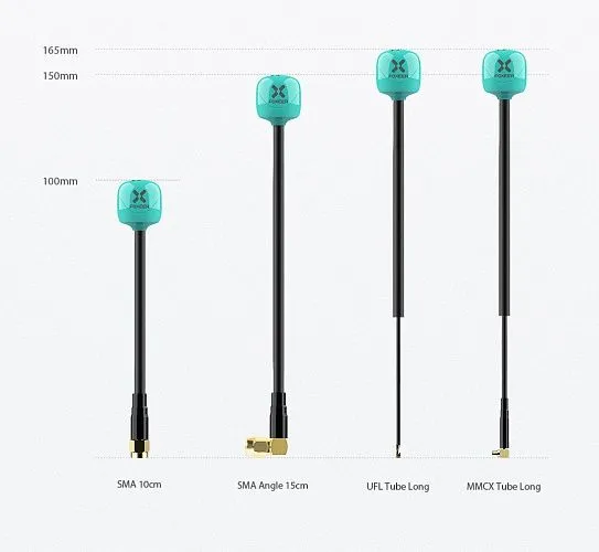 Комплект антенн Foxeer Lollipop 4 Plus 2.6dBi (RHCP, 5.8 ГГц)