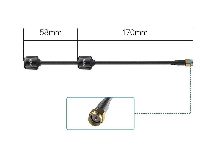 Антенна GEPRC Momoda2 4.9G DUAL