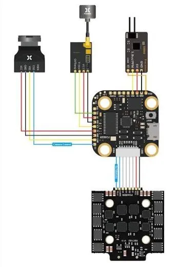 Полетный контроллер Foxeer Mini F722 V4 Pro (ICM42688)