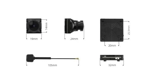 Цифровой HD-комплект Walksnail Avatar HD Pro Kit (с двумя антеннами, 32 ГБ)