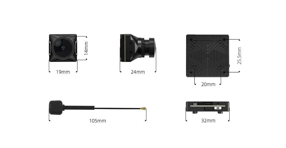 Цифровой HD-комплект Walksnail Avatar HD Pro Kit (с двумя антеннами, 32 ГБ)