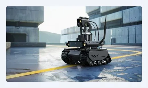 Гусеничный робот UGV Beast ROS 2 Kit с ИИ-модулем Jetson Orin Nano 4GB