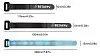 Набор ремней-липучек Lipo Battery Strap Kit 2-4S с противоскользящими накладками, 6 шт