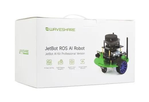 Профессиональный ROS-робот JetBot ROS AI Kit B с контроллером Waveshare Jetson Nano