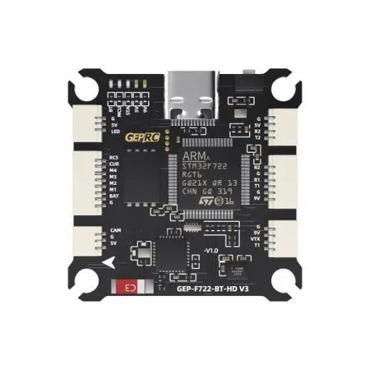 Полетный контроллер GEP-F722-BT-HD V3