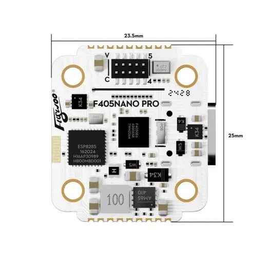 Полетный контроллер и ESC стек GOKU HEX GN405 Nano HD 20A V3