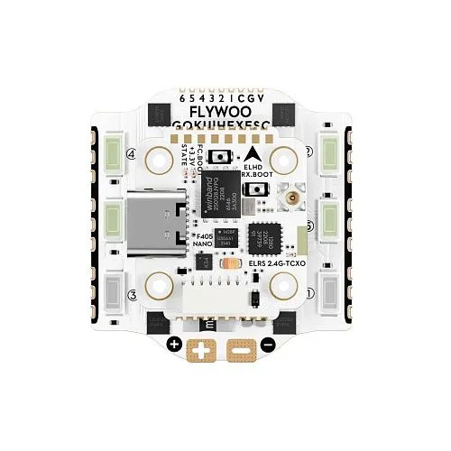 Полетный контроллер и ESC стек GOKU HEX GN405 Nano HD 20A V3
