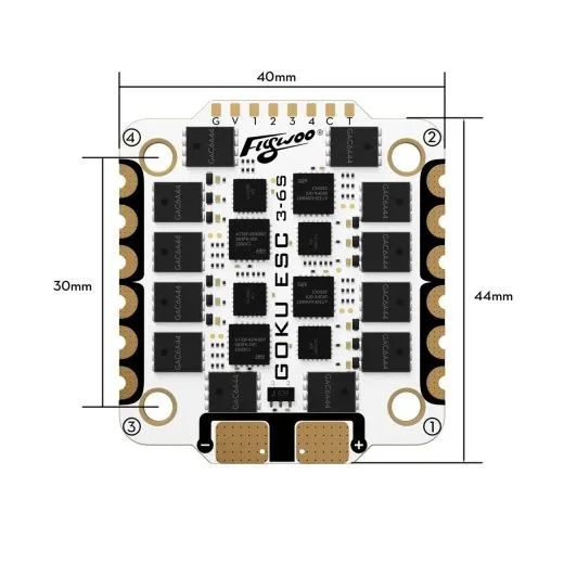 Регулятор оборотов GOKU G55M 55A 4-in-1 ESC (BL32)