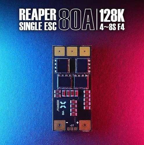 Регулятор оборотов Foxeer Reaper 80A (4-8S, BLHeli32)