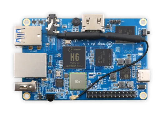 Микрокомпьютер Orange Pi 3 LTS