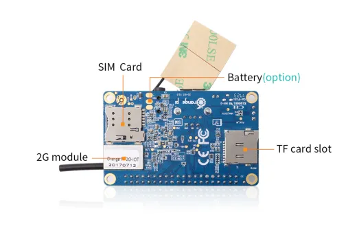 Микрокомпьютер Orange Pi 2G-IoT