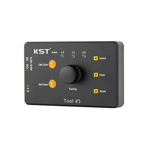 Карта настройки сервоприводов KST V6.0 & V8.0 — Programming Tool Card #5