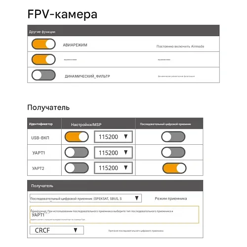 Полетный контроллер F405 70A STACK
