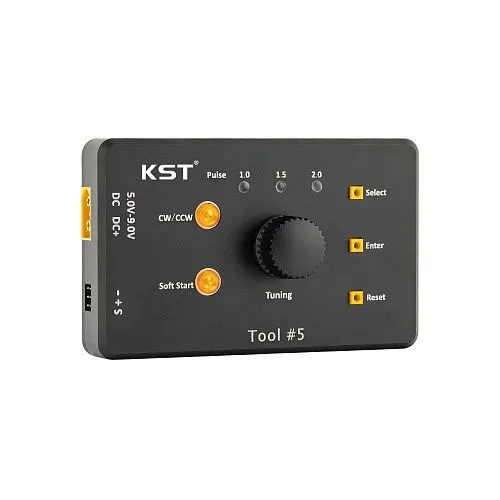 Карта настройки сервоприводов KST V6.0 & V8.0 — Programming Tool Card #5